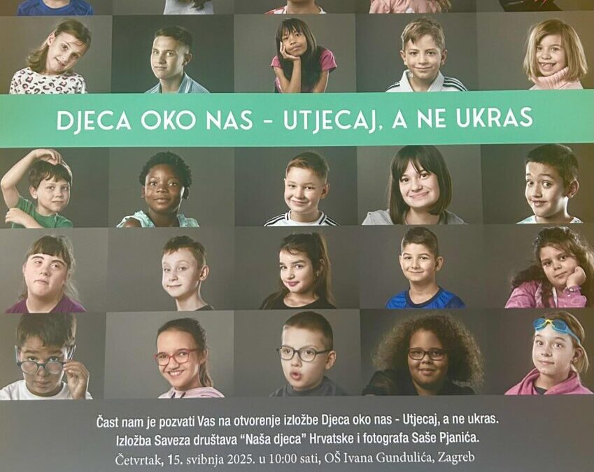 Izložba u školi “Djeca OKO nas — utjecaj, a ne ukras”