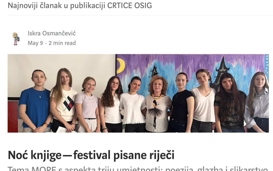 Noć knjige — festival pisane riječi