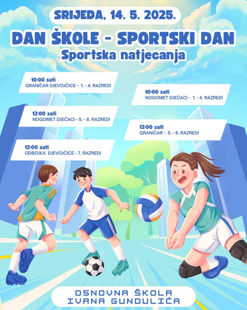 Sportski dan plakat