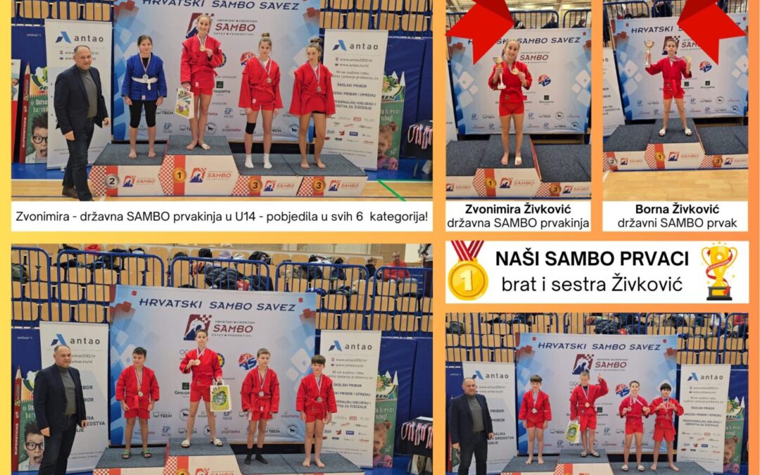 SAMBO PRVACI brat i sestra Živković