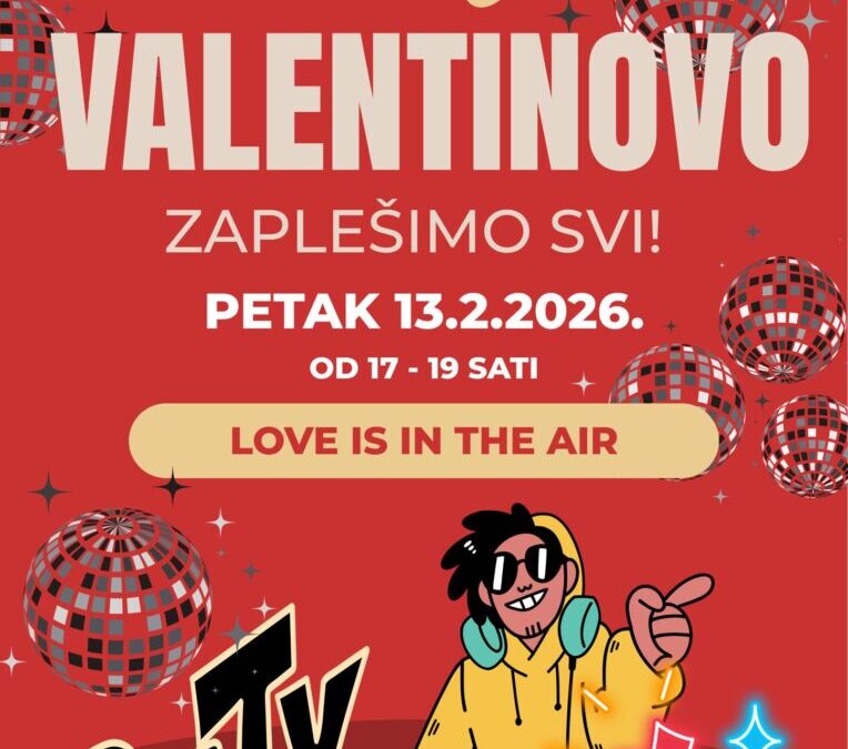 Ples za Valentinovo 2026
