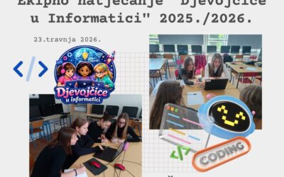 Ekipno online natjecanje “Djevojčice u informatici”